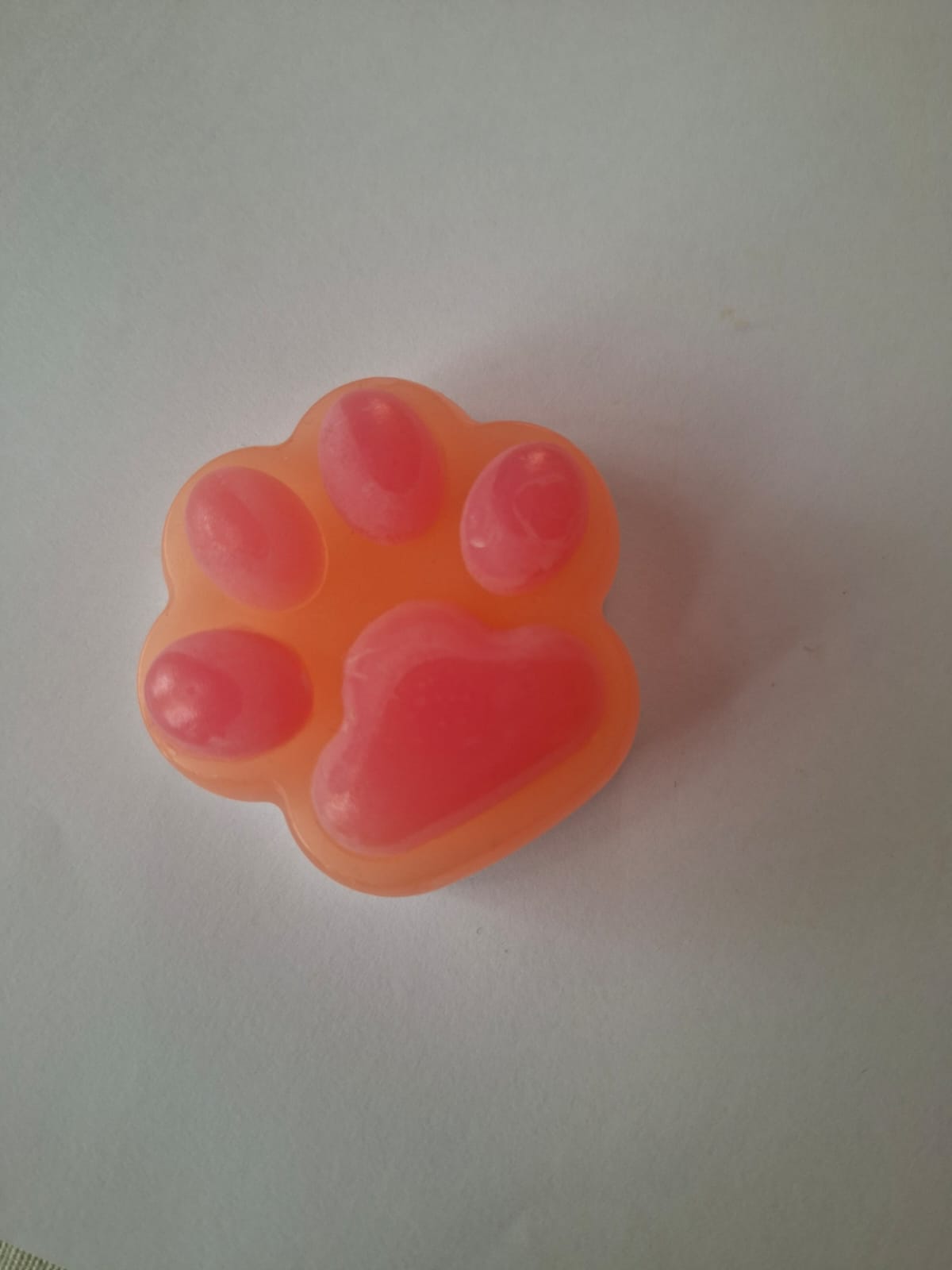 Jabón con forma de garrita